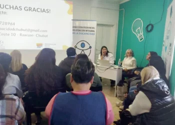 Amplia convocatoria tuvo en Río Senguer la capacitación sobre enfoque en Discapacidad