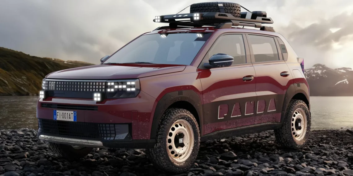 El Fiat Panda saldrá al campo con pincho versión de cuatro ruedas motrices