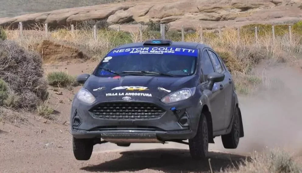 El murciélago de Martínez se presenta en Añelo por el rally Neuquino