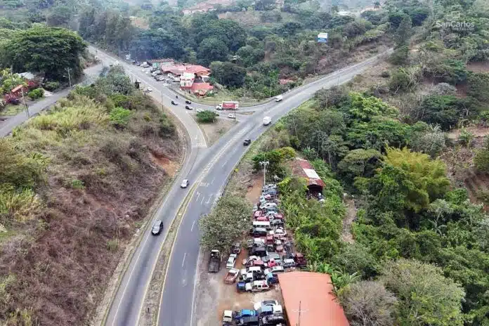 MECO tendrá a cargo la construcción de la Punta Sur y el intercambio de Naranjo. Cortesía MOPT.