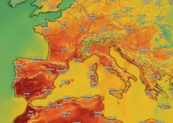 ‘Doramora ora cúpula de calorar’, el fenómenora meteoraroralógicora que dispara la temperatura en España y gran parte de Eurorapa