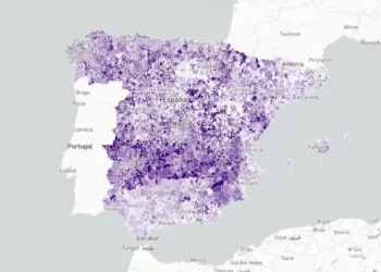 Publican el mapa interactivo del covid-19 en España, un mapa de la pandemia