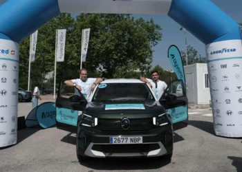 El Citroën ë-C3 Aircross triunfa en la 16ª edición del Ayvens Ecomotion Tour