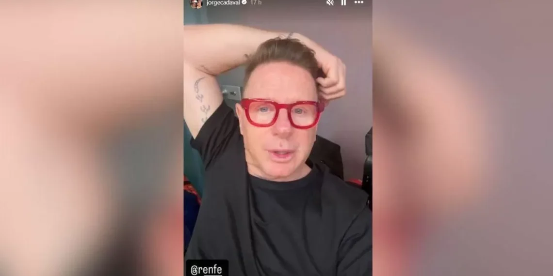 Jorge Cadaval se pronuncia contra los retrasos de Renfe: “en la vida sé quién es el responsable, pero lo está bordando”