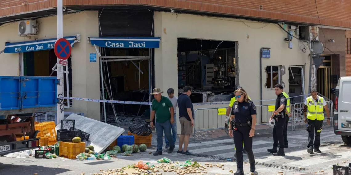 Un categórico de 17 los heridos en la explosión de un bar en Murcia: tres de ellos están muy graves
