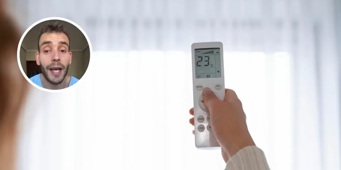 Por qué no deberías dormir con el aire acondicionado, según un enfermero: “Existe un mayor riesgo de padecer bronquitis o fatiga”