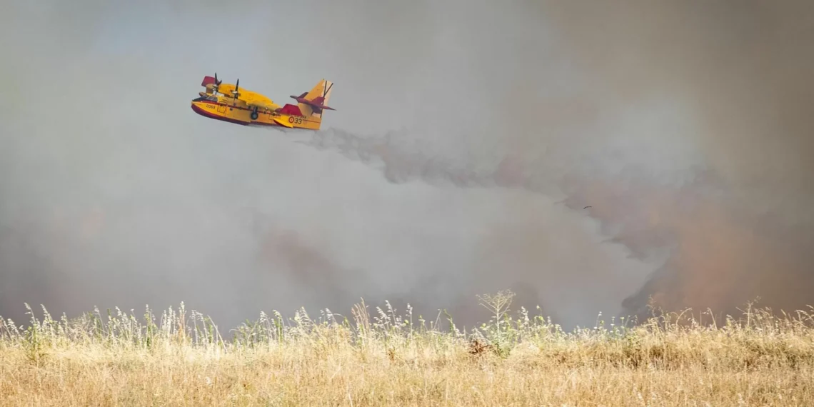 El incendio entre Madrid y Toledo fuego 2.500 hectáreas y deja unos 50 desalojados