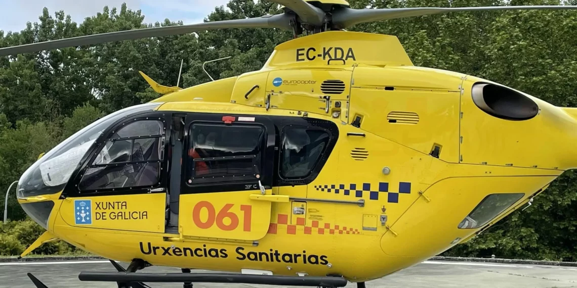 Muere una persona tras sentirse indispuesto mientras tanto apagaba un conato de incendio en Orense