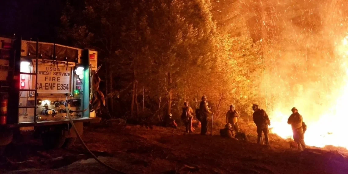 Dos bomberos son detenidos para deportarlos mientras apagaban un combustión en Estados Unidos