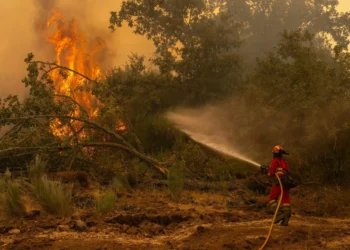 Restablecida la alta apresuramiento entre Madrid y Galicia tras cinco horas cortada por un incendio
