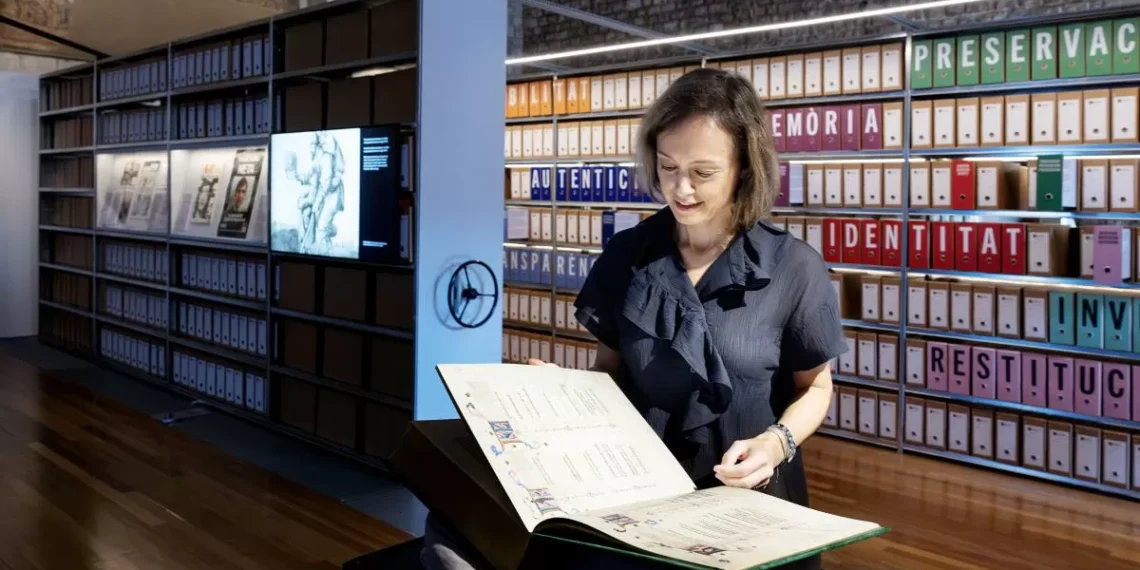 Los tesoros históricos del archivador Municipal de Barcelona, abiertos al público