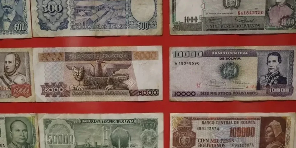 La máximo colección privada de monedas y billetes muestra en Bolivia la evolución del dinero