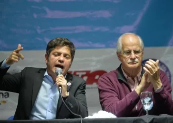 Kicillof con las tres centrales gremiales