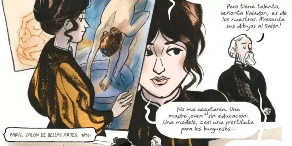 El cómic ‘Historia del destreza en femenino’: Muchas mujeres en cuadros, pero pocas pintoras