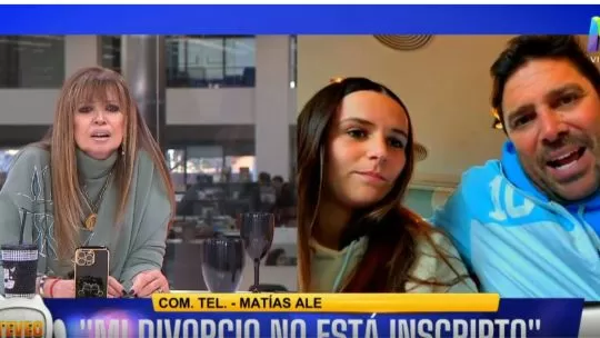 específico de ‘Te veo’: Matías Alé reveló detalles de su divorcio fallido y aseguró que tiene “bordillo” para casarse en fecha con Martina Vign