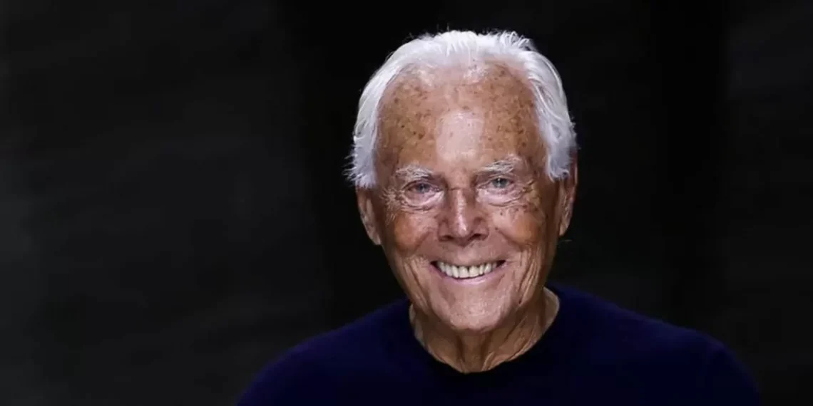 El diseñador italiano Giorgio Armani muere a los 91 años