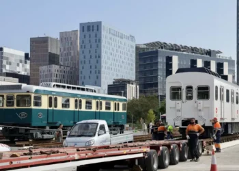 pincho exposición de trenes históricos culminará el centenario del metro de Barcelona