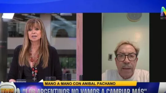 Exclusivo de ‘Te veo’: Aníbal Pachano expresó que a “a Wanda Nara le arman un circo como si exterior Susana Giménez” y “antes había talento”