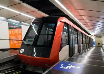 El funicular de Montjuïc, sin uso cinco meses por obras de un colector