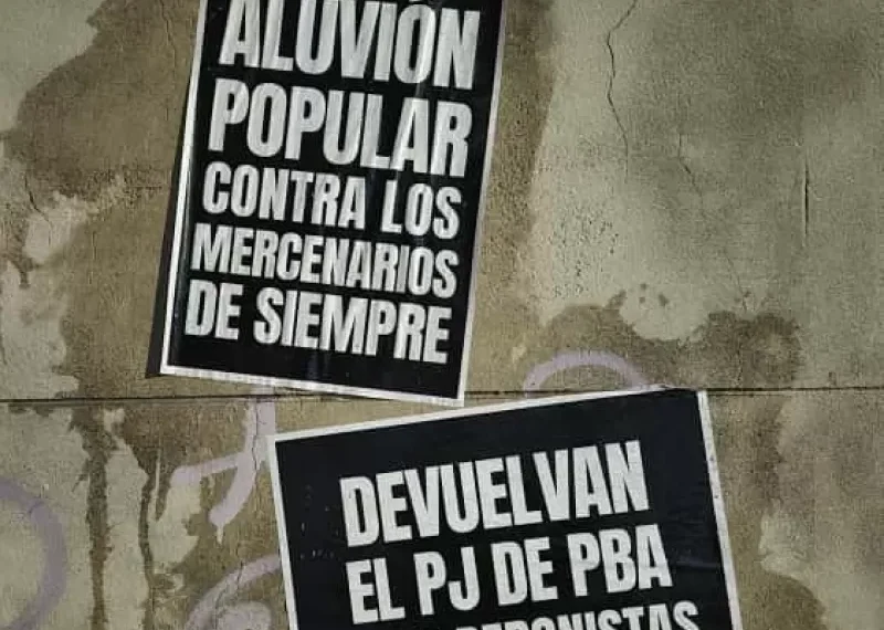 Aparecieron carteles versus Máximo en la sede del PJ bonaerense: “Basta de herederos”