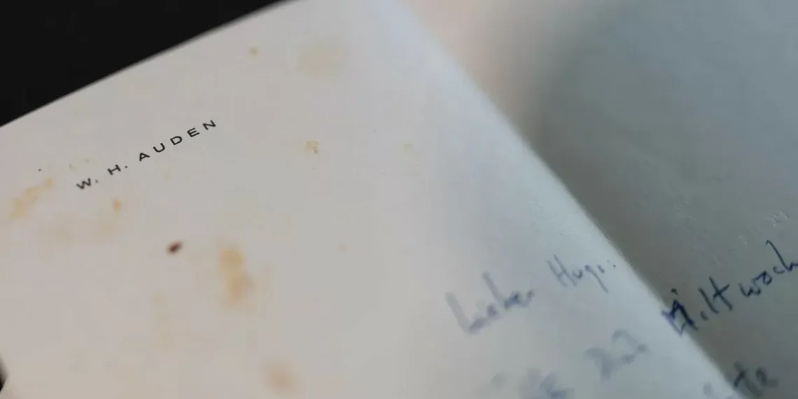 Descubren un centenar de cartas inéditas del escritor W. H. Auden a un aficionado austríaco