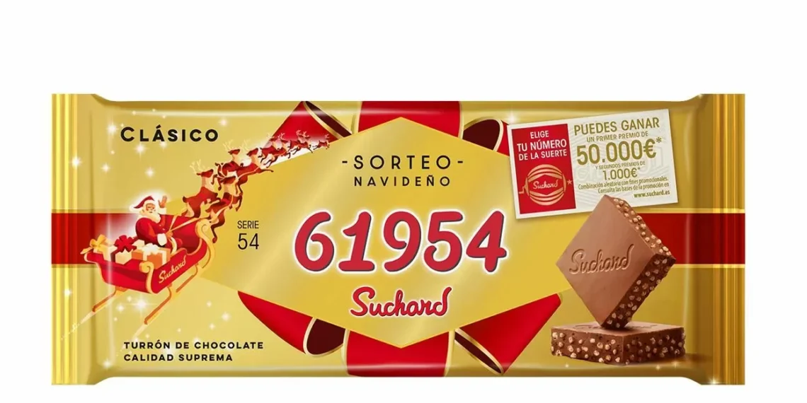 Los turrones de Suchard hacen su propia ‘Lotería de natividad’ y reparten más de 100.000 euros en premios