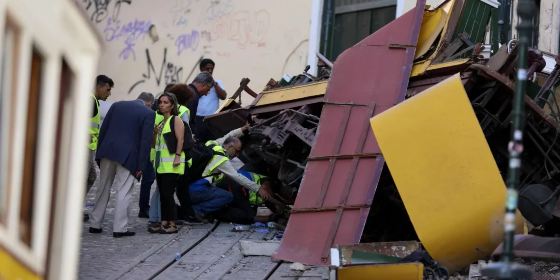 El cable deterioro del funicular en Lisboa no cumplía la normativa para el transporte de personas