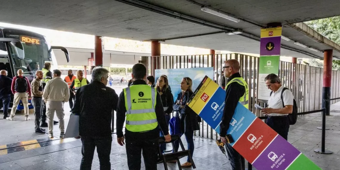 apagón en la R3 de Rodalies: de la incertidumbre del tren al acompañamiento maternal del bus