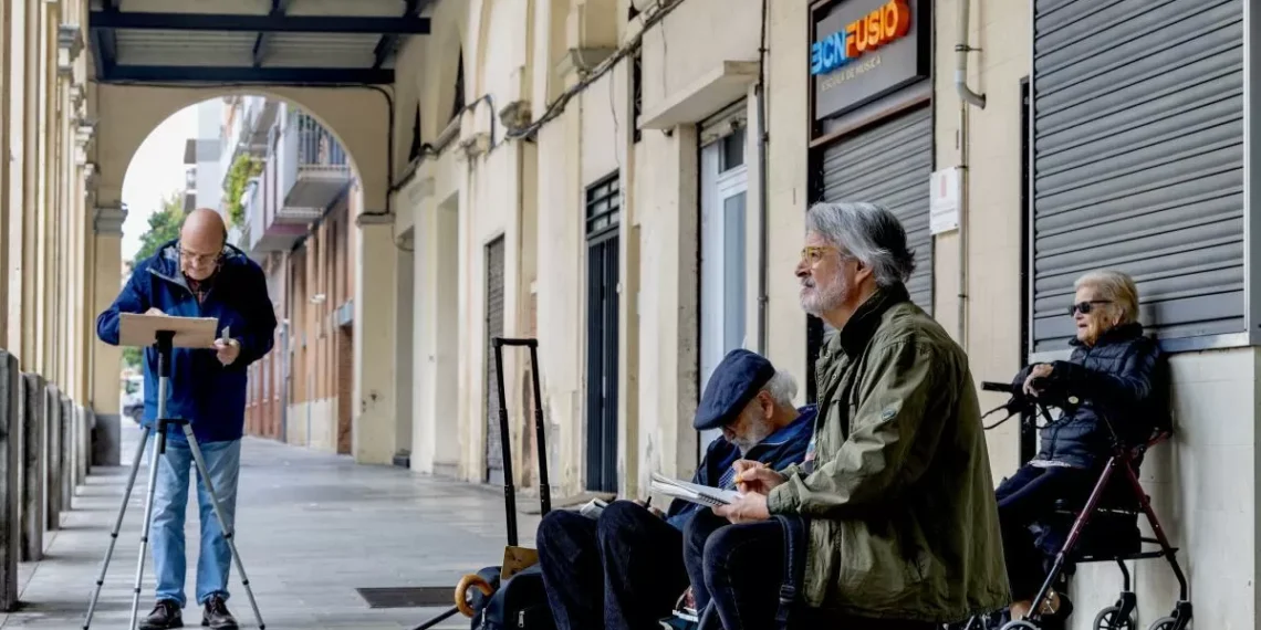 ‘La Colla dels Dimecres’, acuarelistas urbanos en Barcelona