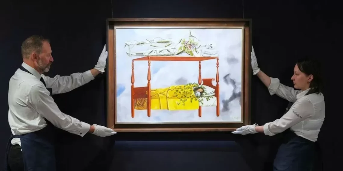 La cama de Frida Kahlo