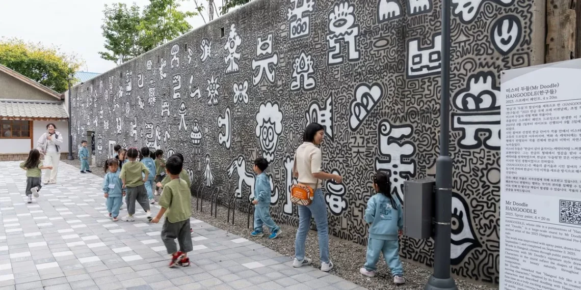 Corea del Sur prepara para 2027 espina Bienal de Arte inspirada en su alfabeto: el Hangeul