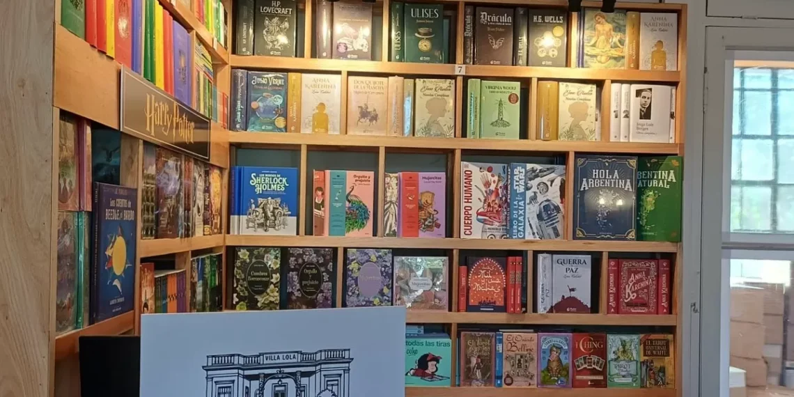 Villa Lola reabre en Adrogué como una megalibrería con 60 mil libros y un renovado emporio cultural