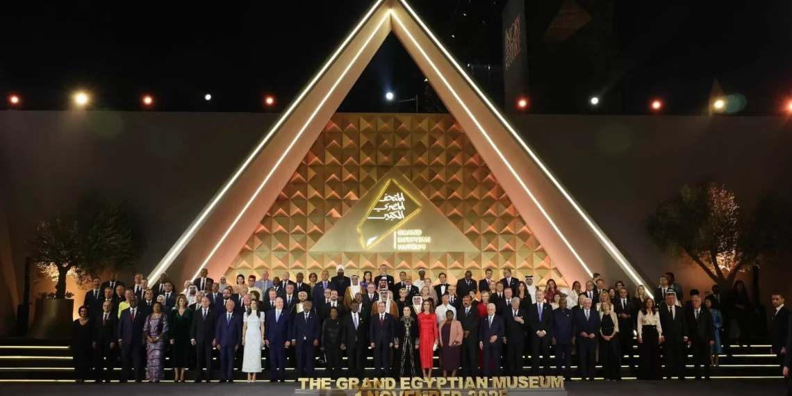 Las fotos de la inauguración del Gran Museo Egipcio