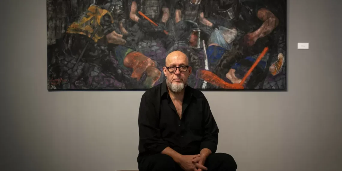 habilidad y raíces: Julio Lavallén despliega las escenas que marcaron su vida entre el Paraná y Concordia