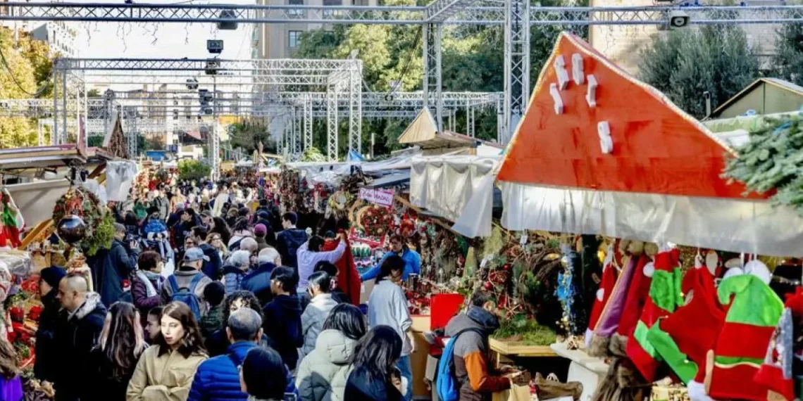 La Fira de Santa Llúcia arranca hoy y permanecerá abierta aun el 23 de diciembre