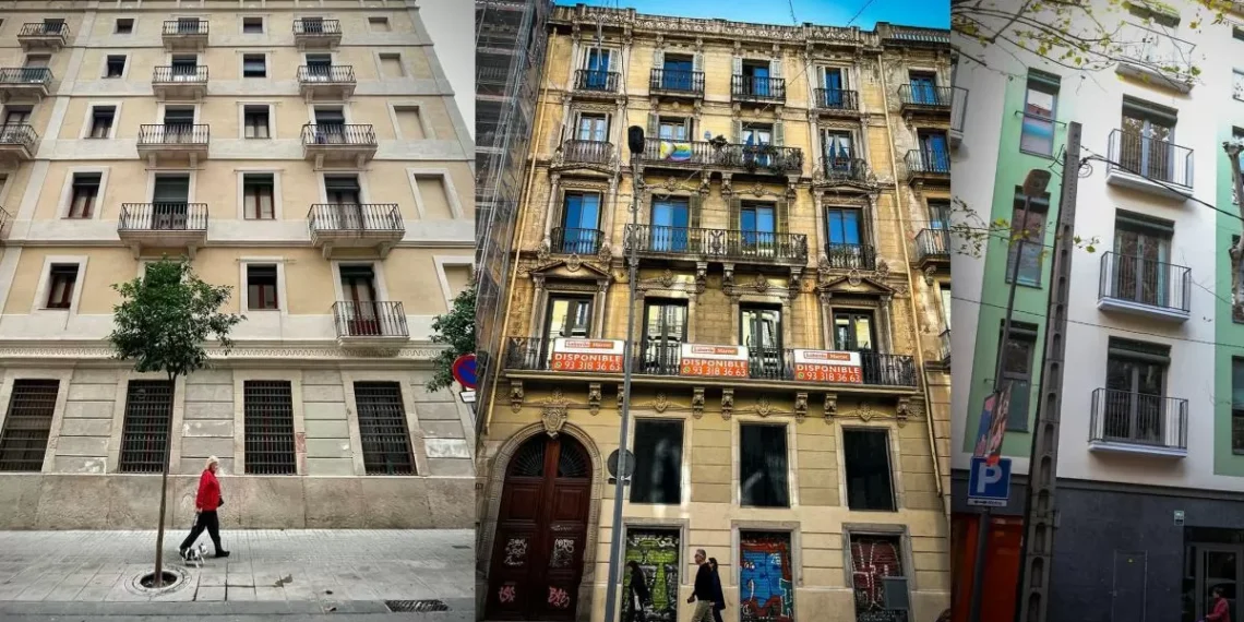 Viaje a las seis fincas de Barcelona que sí han aplicado la reserva del 30% de domicilio social