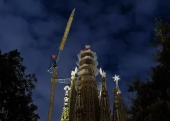 Tributo a Gaudí en la Sagrada Família