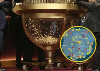 Mapa de los grandes premios de la Lotería de Navidad en Sevilla y distrito