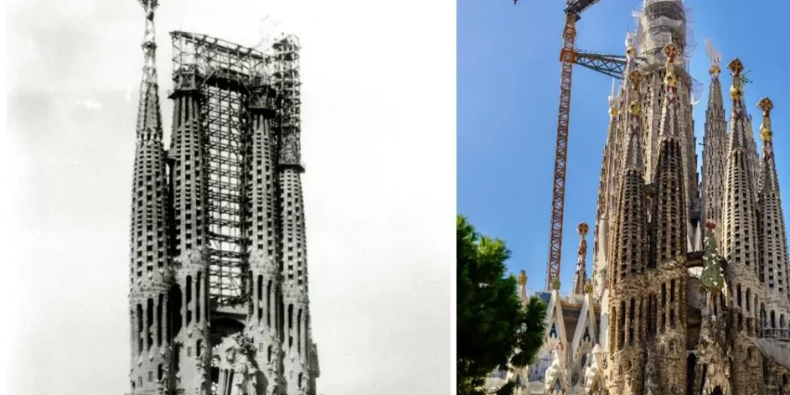 La Sagrada Família celebra los cien años de la única torre que acabó Gaudí
