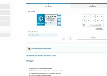 Cómo comprar décimos de Lotería de Navidad por internet de apariencia segura