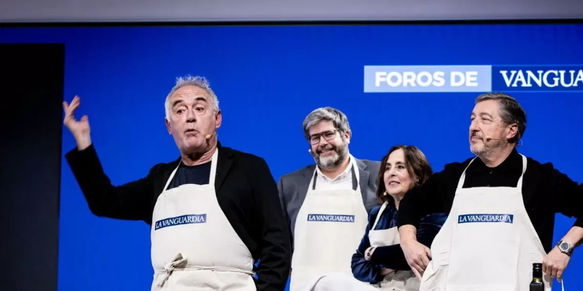 Ferran Adrià y Joan arrecife reivindican la excelencia de la gastronomía catalana