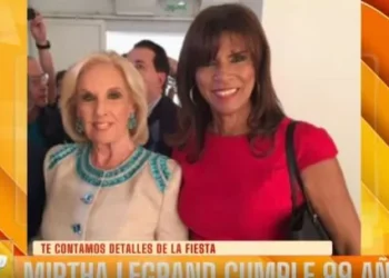 Mirtha cumple 99 años: el saludo de ‘Gossip’ y el reguero de Anamá Ferreira como modelo de su programa
